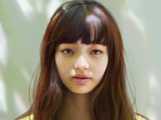 小松菜奈（个人主页-ZMjg2NjY4MzI=） - 创作习作 - 站酷设计师简简单单simple原创素材 - 站酷ZCOOL