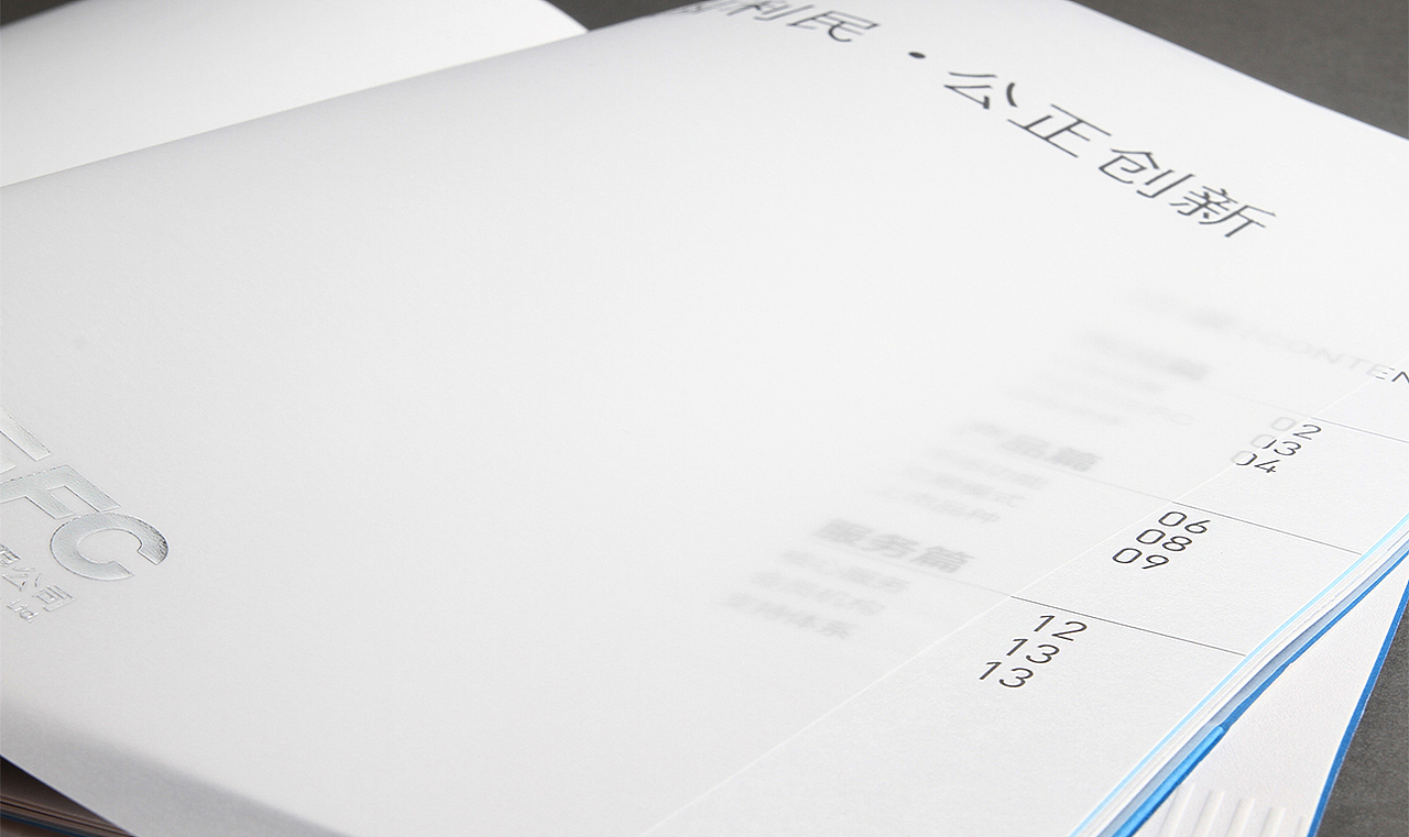 金融船运科技企业宣传画册书籍样本品牌设计印刷服务