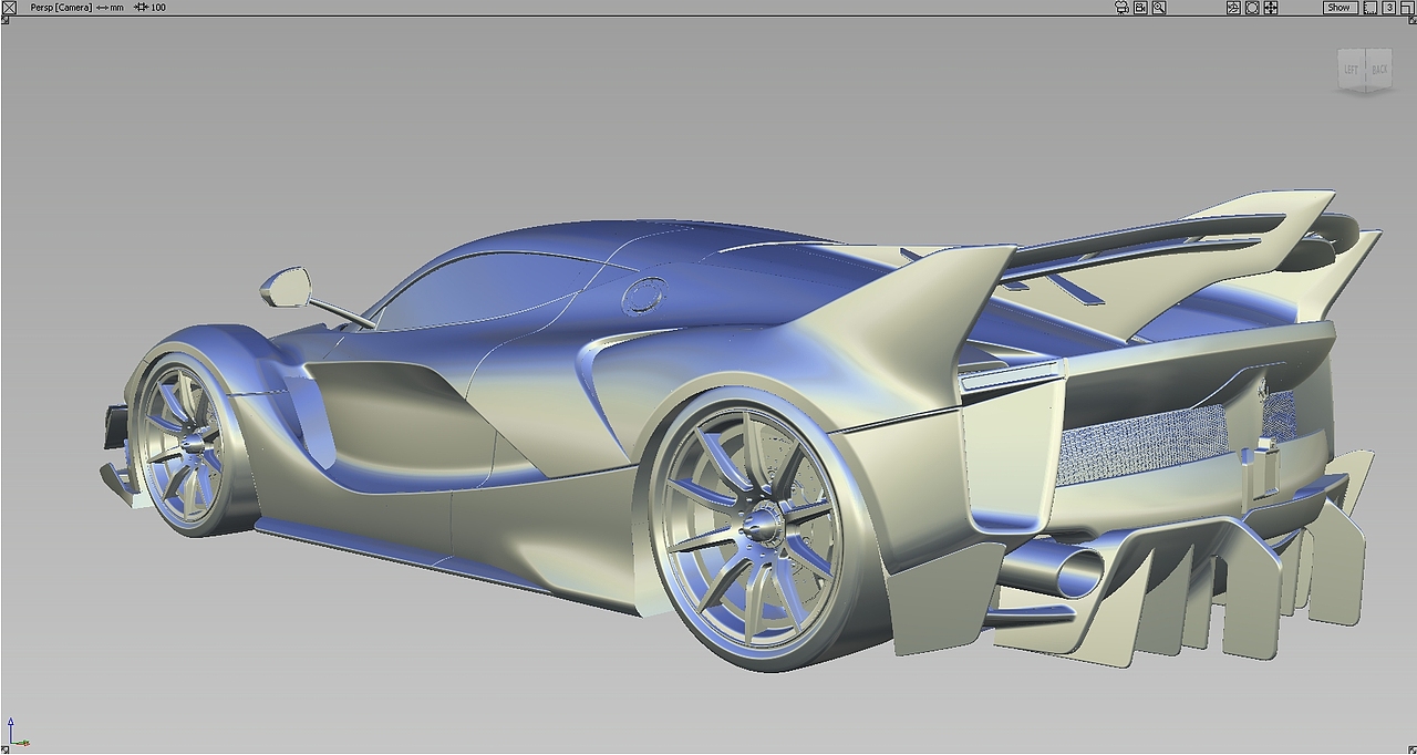 2018 FXX-K Evo _Alias 建模作品（图ZMTA1ODM1NDY4） - 机械/交通 - 站酷设计师Adleyou原创素材 - 站酷ZCOOL