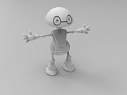 blender建模练习02-机器人
