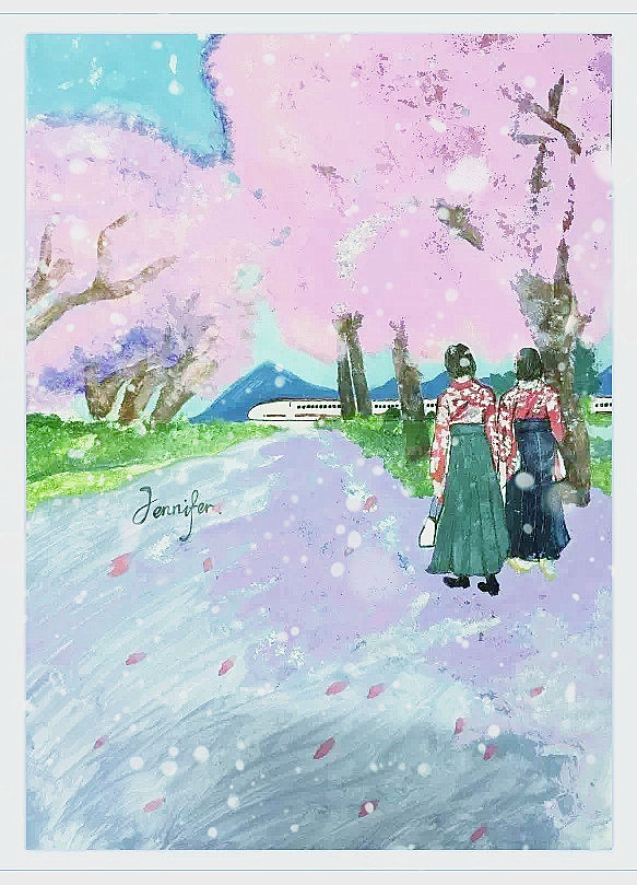 樱花树下的故事