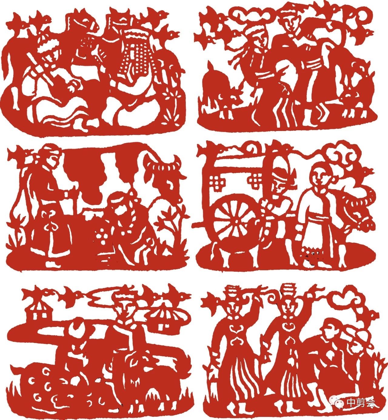 【剪纸故事】一张红纸展风华——母亲剪纸作品印象 / 屈萍