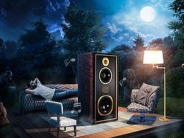 音响创意海报灵感