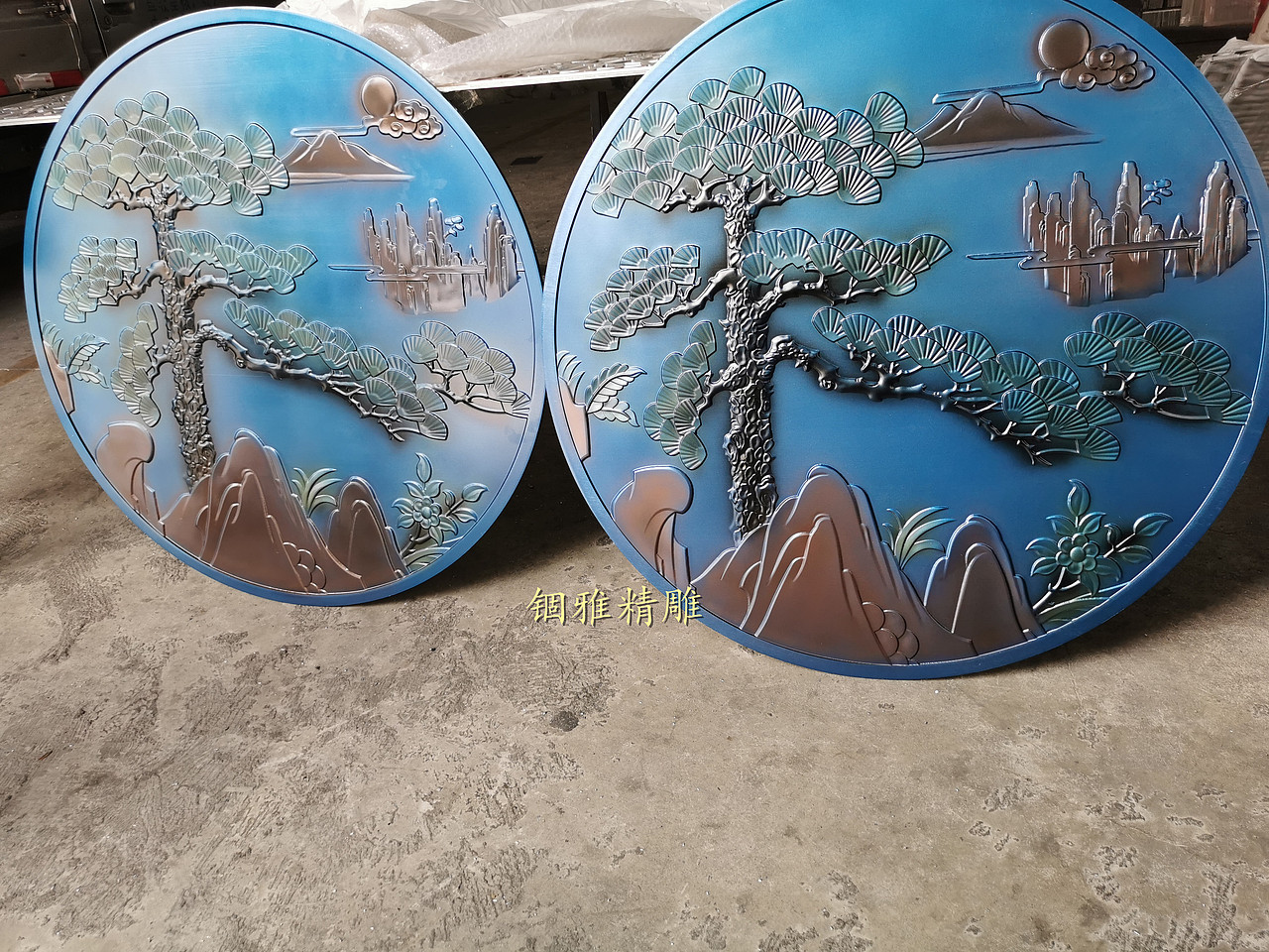 仿古铜铝板浮雕壁画，铝艺雕刻仿古铜背景墙（图ZMjExMDg1Nzcy） - 建筑设计 - 站酷设计师锢雅18566019743原创素材 - 站酷ZCOOL