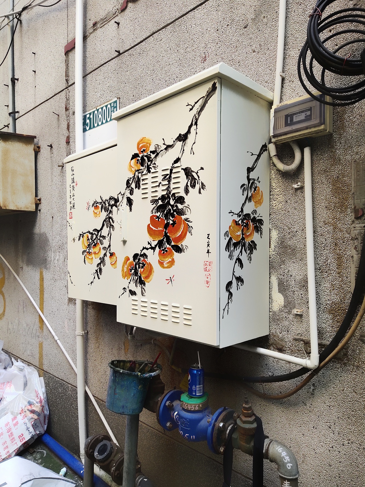 花都电箱彩绘