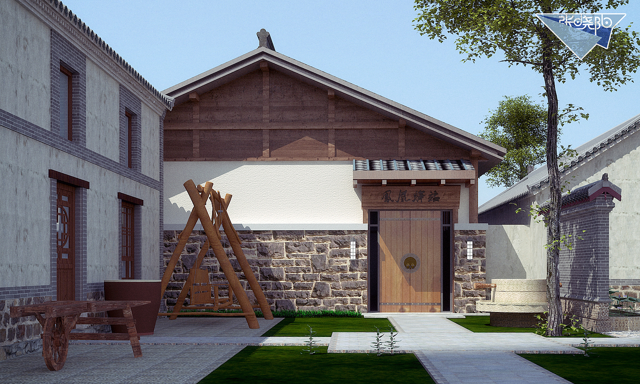 民宿客栈设计（图ZMjExNTc4MDA0） - 建筑/空间 - 站酷设计师张晓阳zxy原创素材 - 站酷ZCOOL