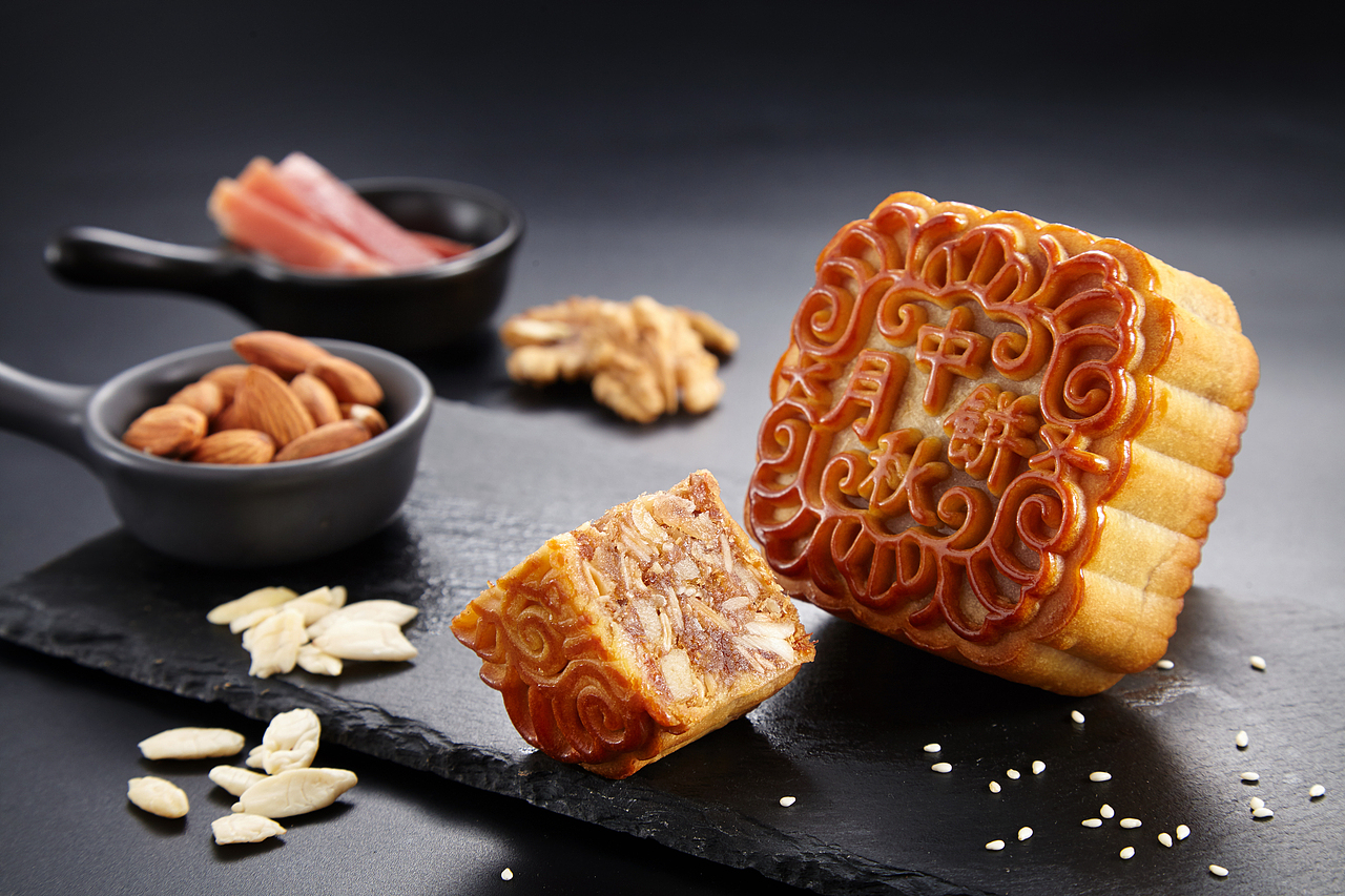 摄影设计丨顺德猪肉婆月饼（图ZMTA2NDQ0NDAw） - 产品摄影 - 站酷设计师燃品牌餐饮设计原创素材 - 站酷ZCOOL