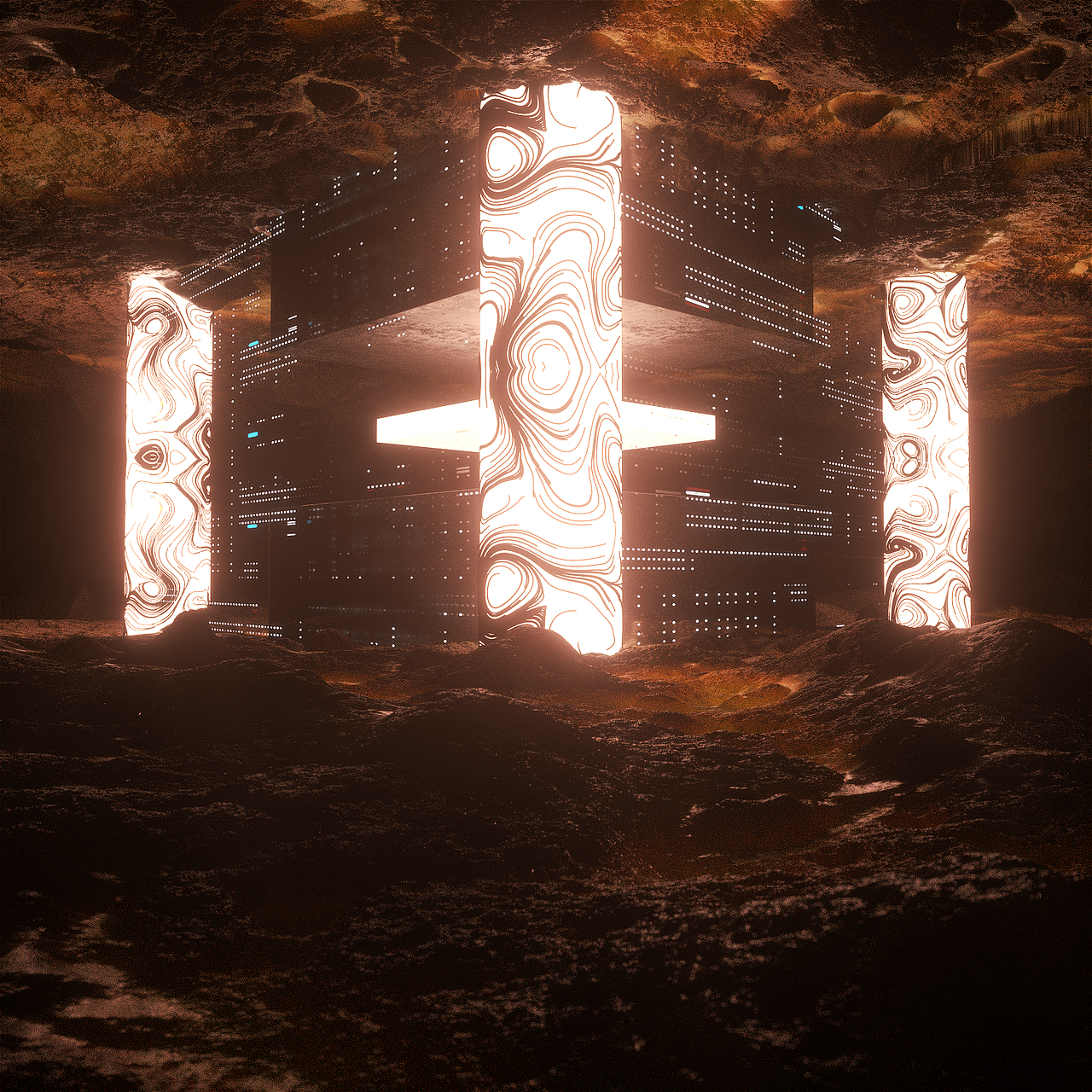 C4D_everydays render-- August 2017