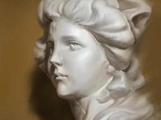 石膏素描练习