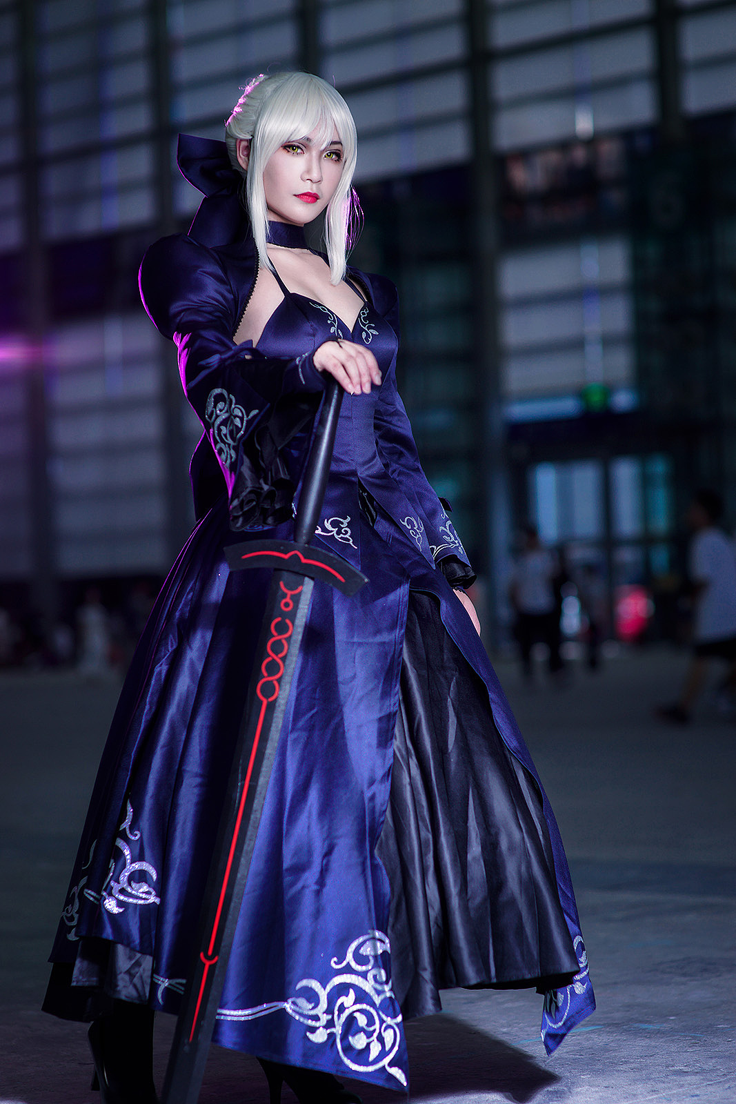 黑化Saber  cosplay  深10漫场照