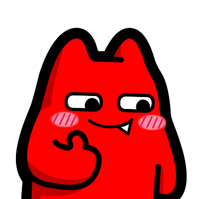 i98【魔鬼猫表情-赞】#半身 坏笑 脸红 嘲讽 不怀好意 竖拇指 ip 动漫