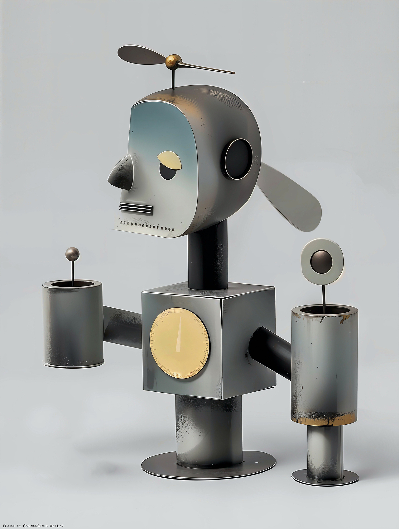 Abstraction🤖 抽象主义机器人（图ZMzYyNTczNTgw） - IP形象 - 站酷设计师墙角石设计工作室原创素材 - 站酷ZCOOL