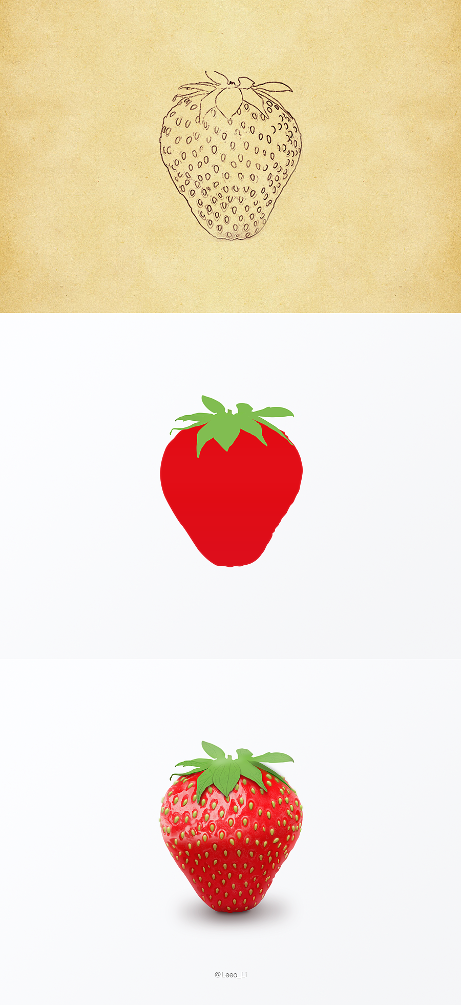 学生的超写实作业05（图ZMjQyNTE2MjA=） - 图标 - 站酷设计师又见章鱼哥原创素材 - 站酷ZCOOL