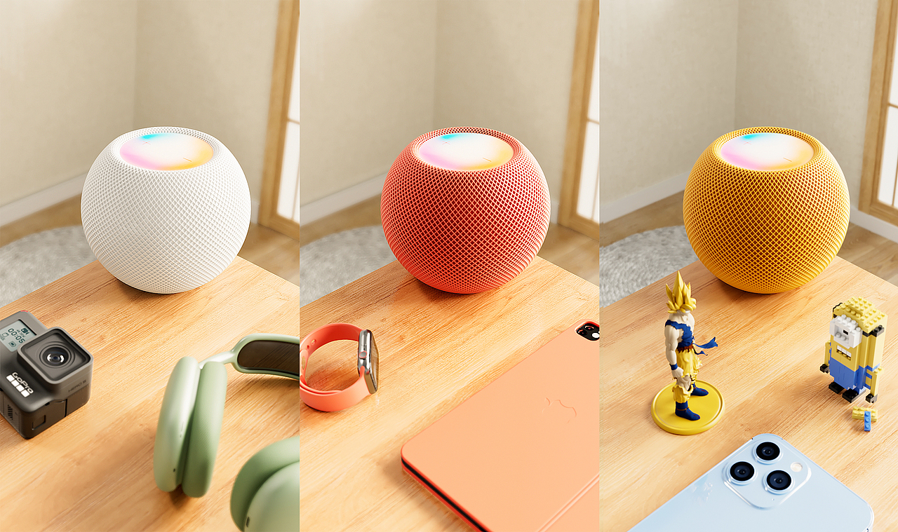 ipodmini 建模渲染（图ZMjkyNTQ3MDcy） - 产品 - 站酷设计师少先队第一鼓手原创素材 - 站酷ZCOOL