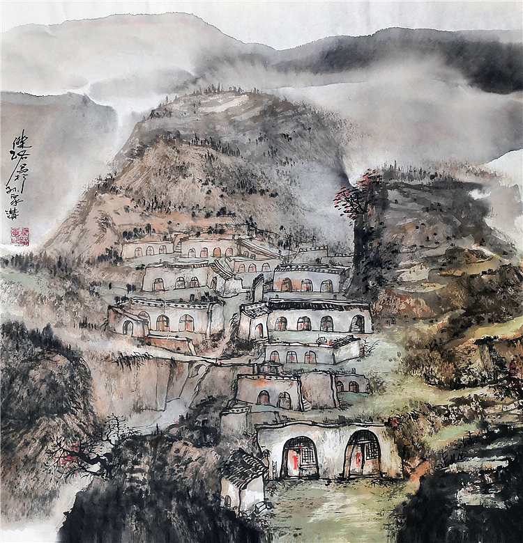 北京画院谢永增工作室画家--江杰路写生作品（图ZMjA3NDk4MjMy） - 绘画 - 站酷设计师珍惜缘份原创素材 - 站酷ZCOOL