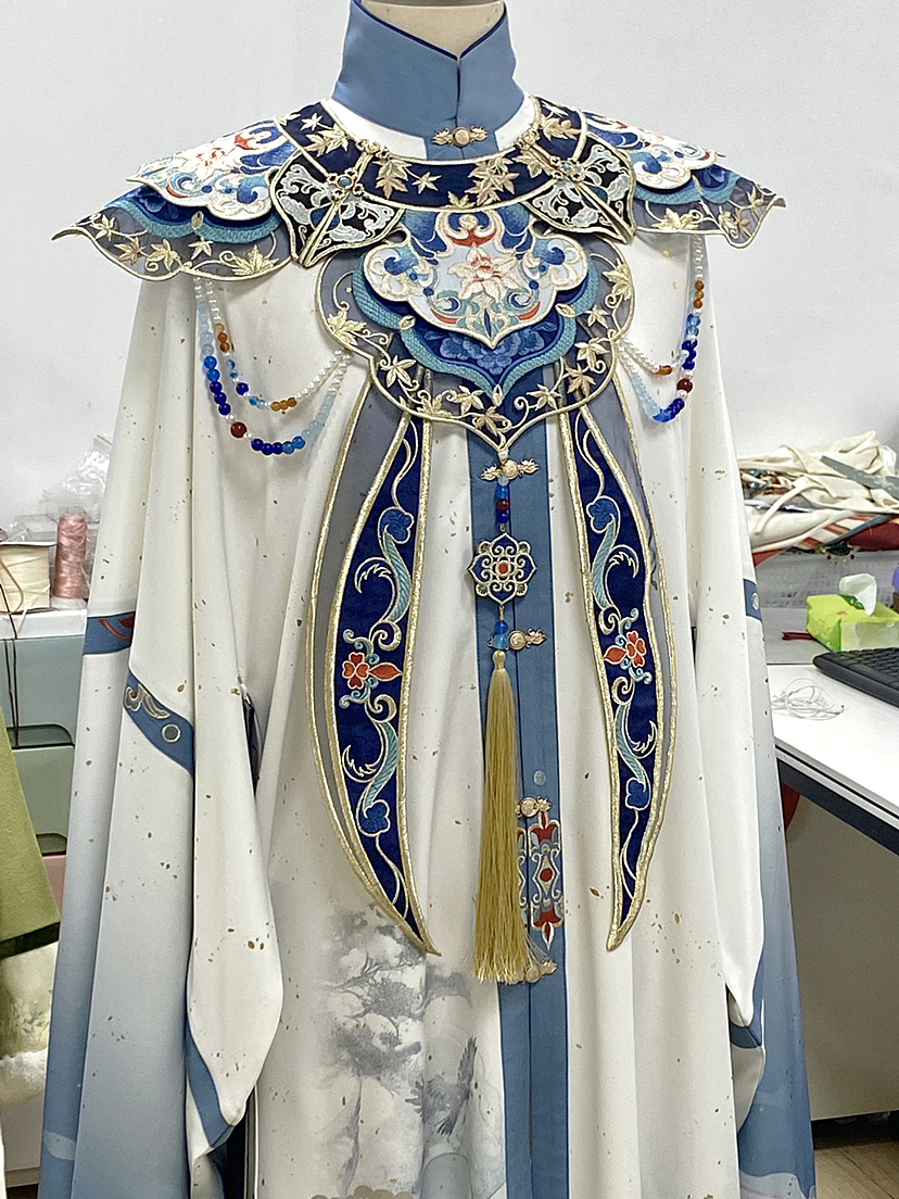 汉服设计|珐琅福兔 景泰蓝兔子活过来了