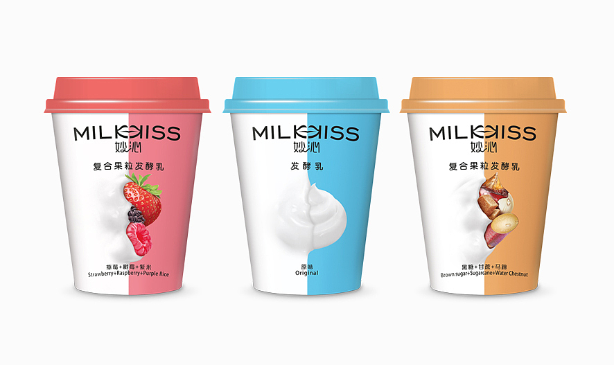milkkiss酸奶品牌与包装规划设计（图ZODk3OTQ0NjQ=） - 包装 - 站酷设计师上智诚品牌原创素材 - 站酷ZCOOL