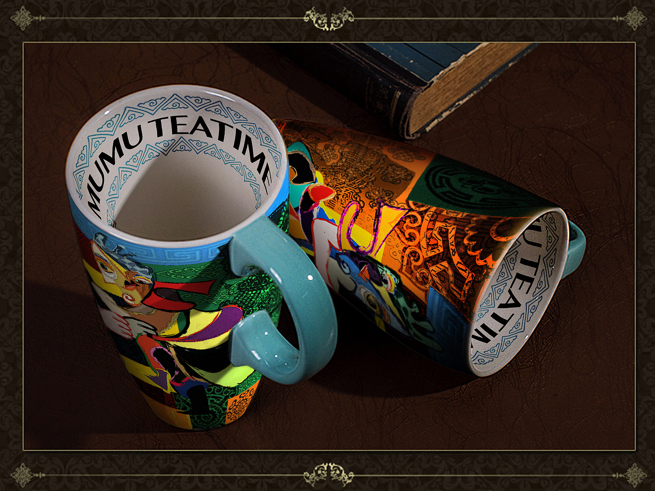 水杯图画设计（图ZMTcxNzg1MTY=） - 艺术插画 - 站酷设计师Jinnzj原创素材 - 站酷ZCOOL