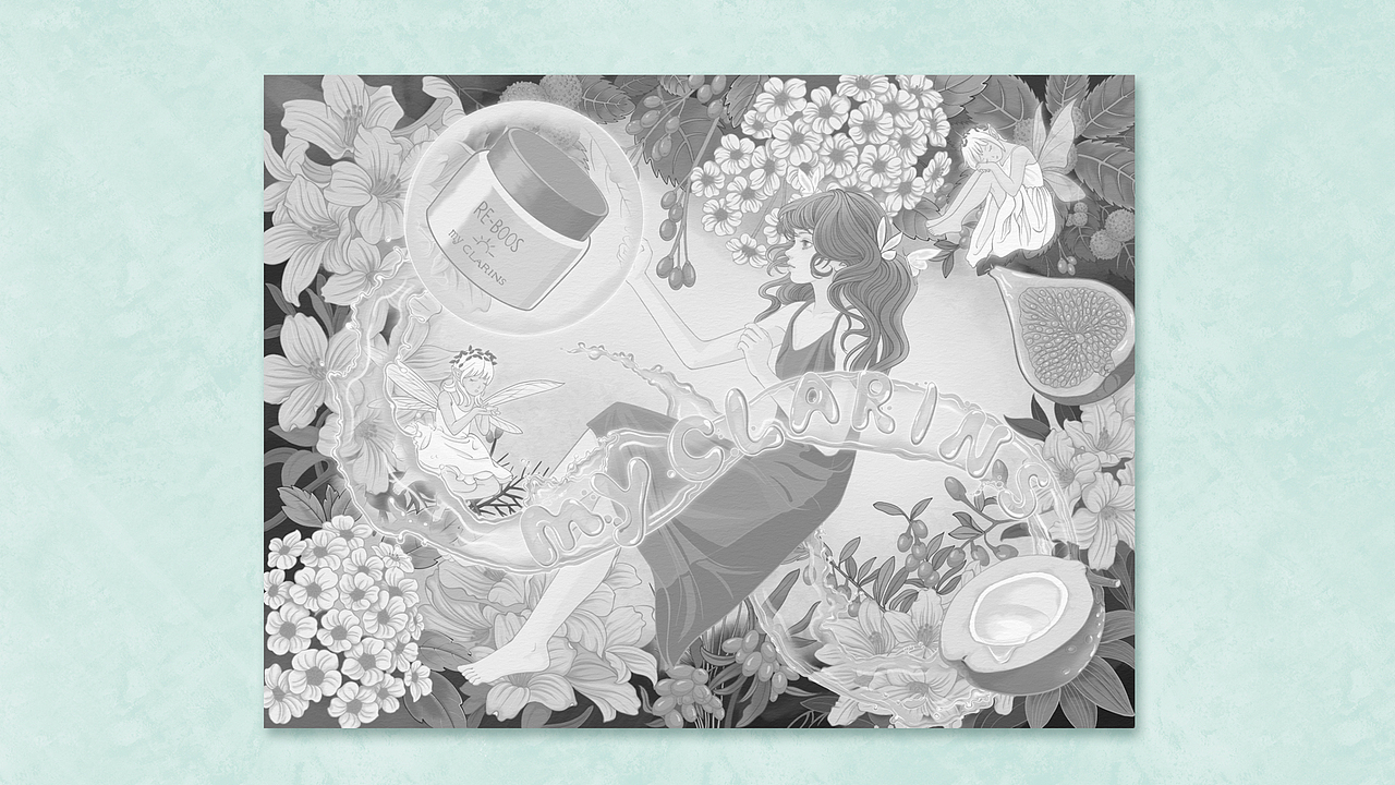 【好食肌 长绽放】my CLARNIS无限绽放（图ZMzQ2MTUwNTcy） - 海报 - 站酷设计师碎玉518原创素材 - 站酷ZCOOL