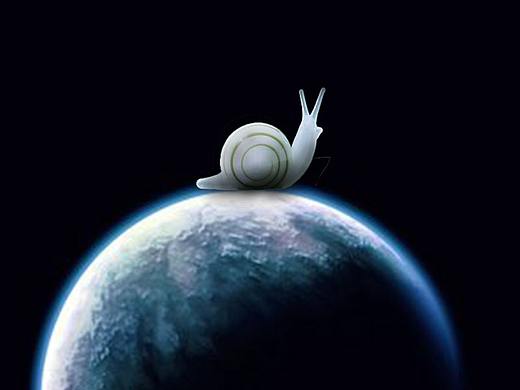 科幻蜗牛与地球（个人主页-ZMzUyNzMxMzY=） - 其他平面 - 站酷设计师何方共枕鸳鸯锦原创素材 - 站酷ZCOOL