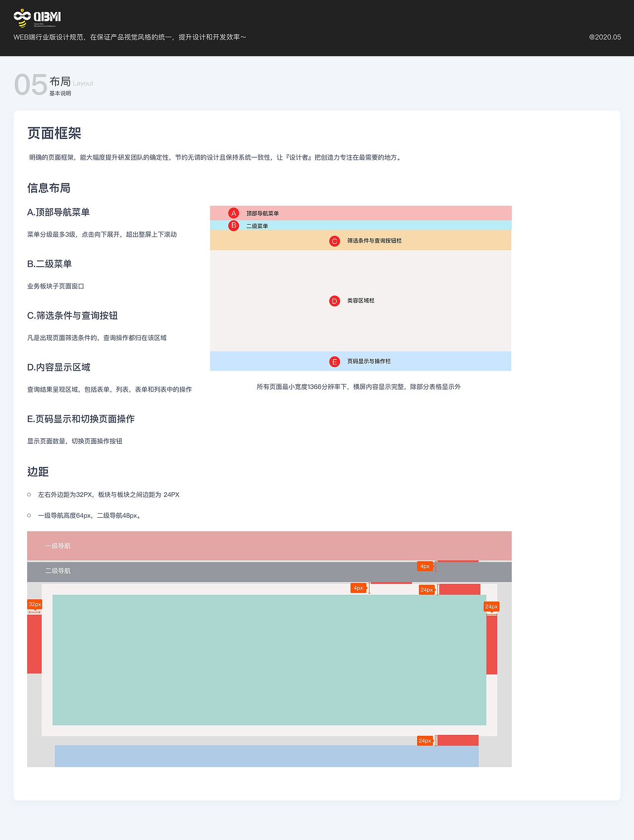 B端管理系统【设计规范】