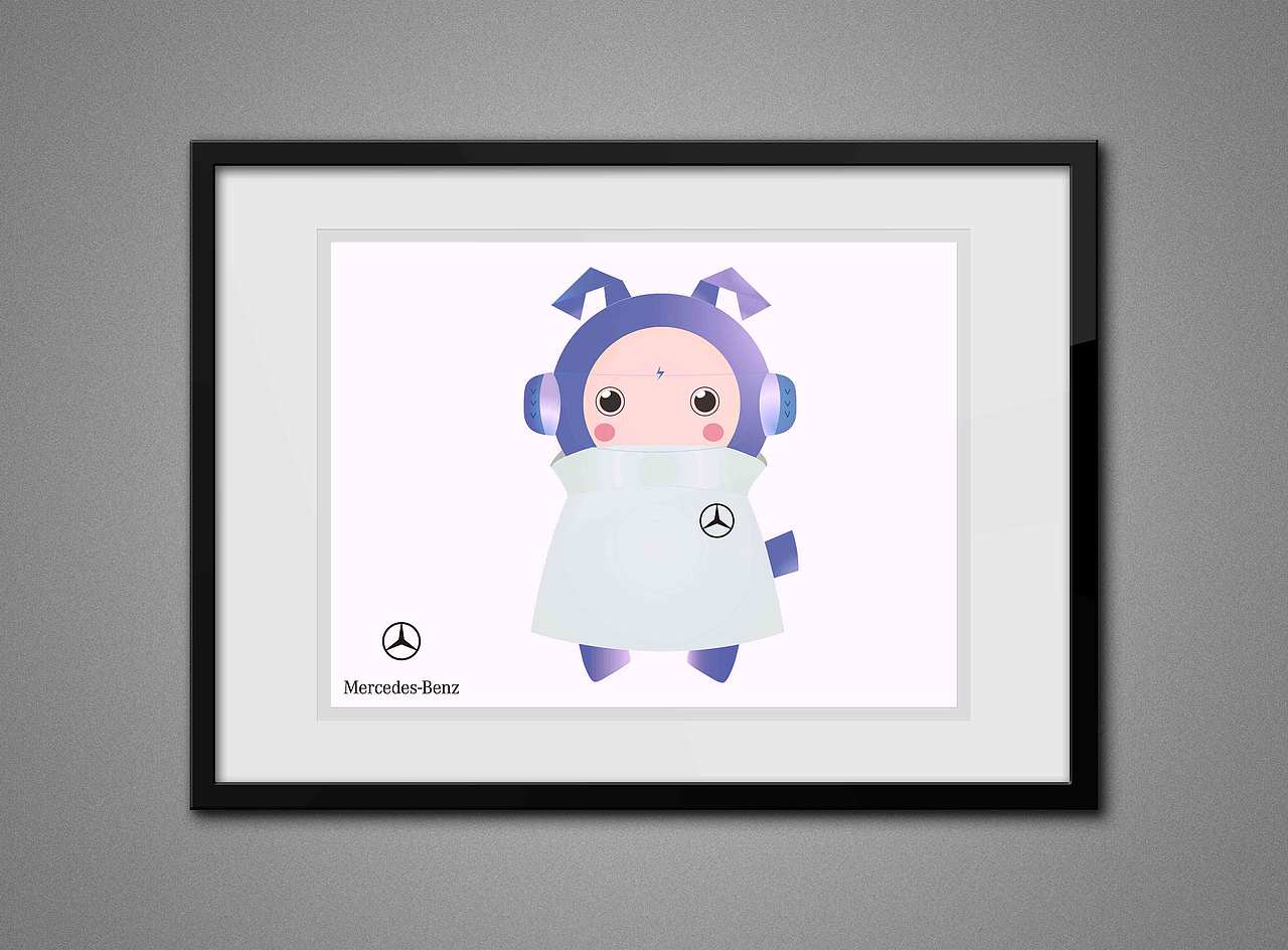 "风般速度,闪电爆发"—0202吉祥物"啊奔"