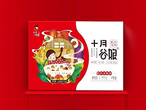 陕北特色杂粮包装设计品牌全案