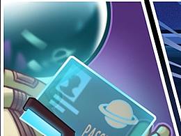 游戏的开场漫画