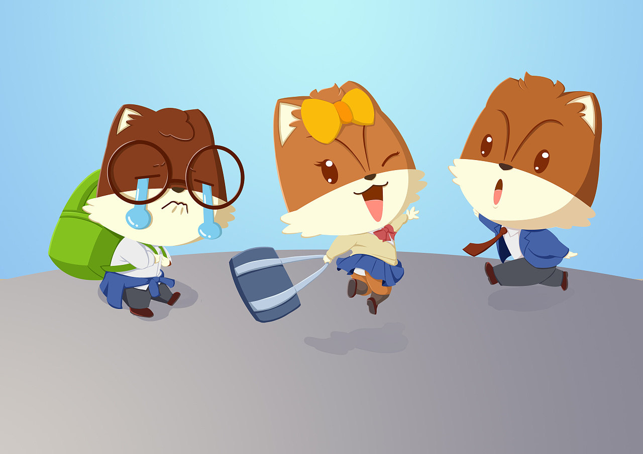 【三只松鼠】校园 生活 追忆 儿时