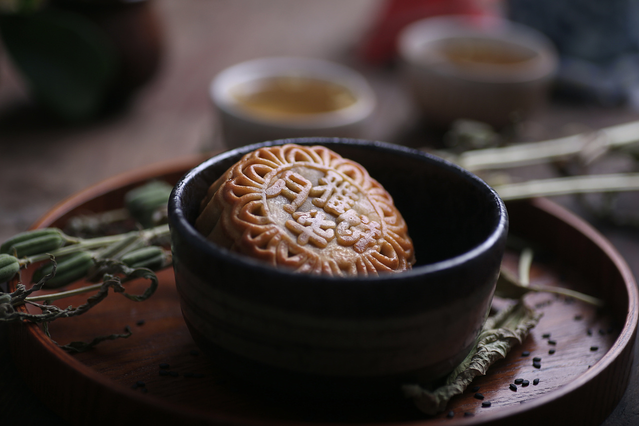 中秋节 月饼 美食拍摄 特产美食