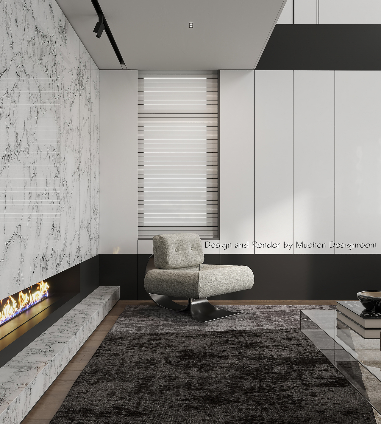 黑白跃层（图ZMzAwMTk4MTQ0） - 家装设计 - 站酷设计师慕尘设计工作室原创素材 - 站酷ZCOOL