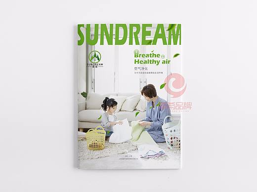 一希品牌设计--空气净化设备公司画册宣传册设计