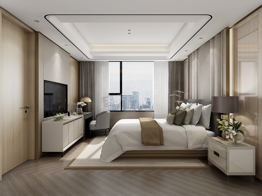 龙湖景粼玖序大平层装修|天古装饰英伦风格设计效果图（图ZMjI4OTIyNjI4） - 展陈设计 - 站酷设计师天古装饰7cm原创素材 - 站酷ZCOOL