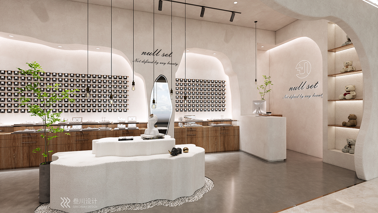 成都空几首饰（图ZMjU4MjM0MzE2） - 商业空间设计 - 站酷设计师叁川设计原创素材 - 站酷ZCOOL
