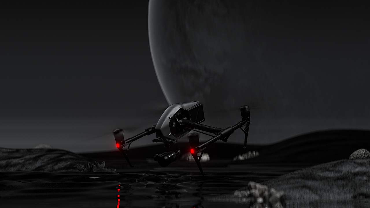 【产品渲染-无人机】（图ZMjgwMTg3NzA4） - 产品 - 站酷设计师倪林原创素材 - 站酷ZCOOL