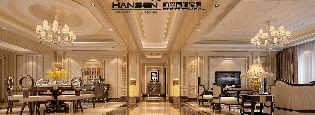 欧式水晶吊灯 灯饰灯具套餐图展示