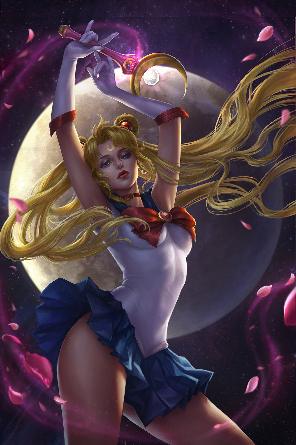 tsukino usagi|插画|创作习作|麻_雷子 - 原创作品 - 站酷 (zcool)