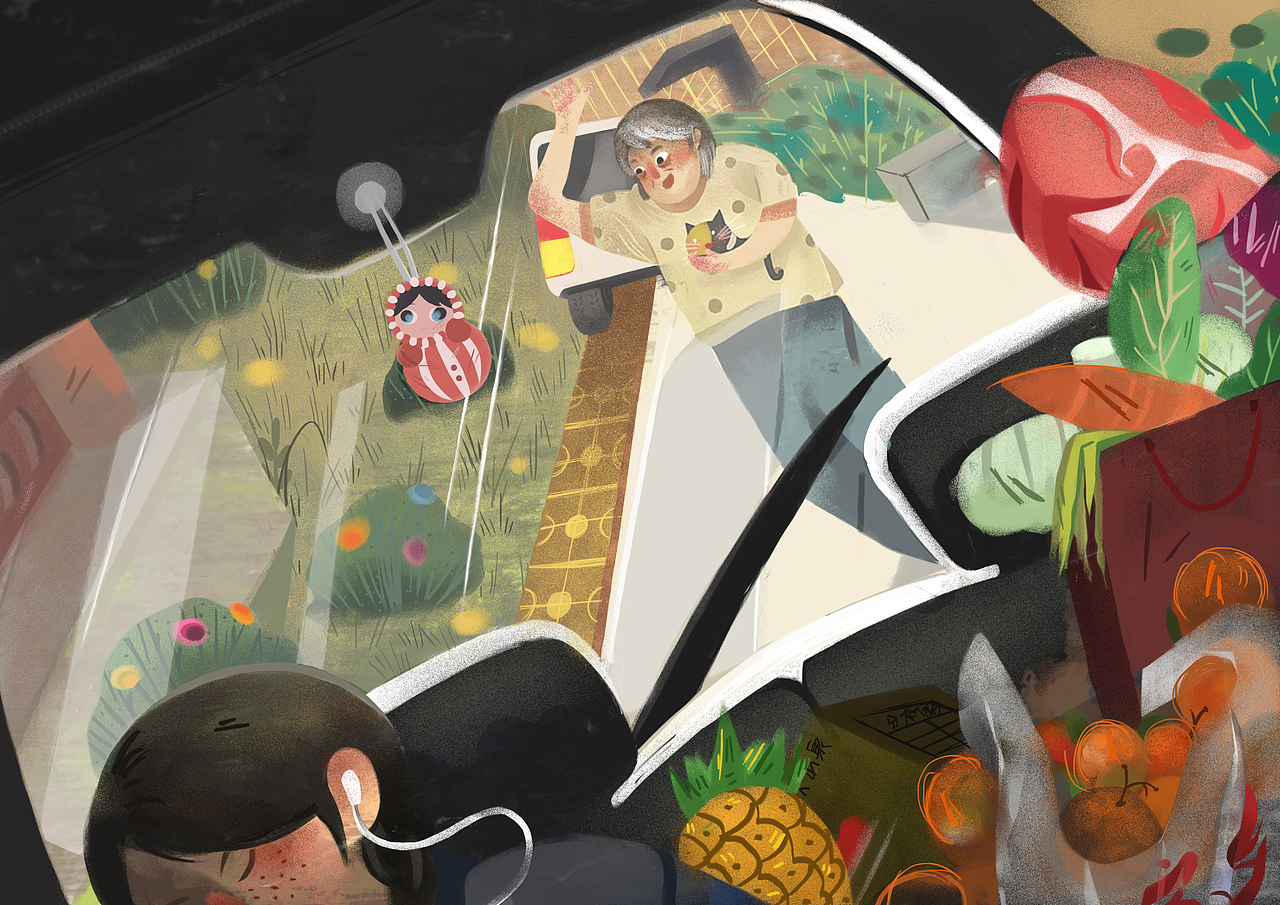 毕业设计ar互动插画设计