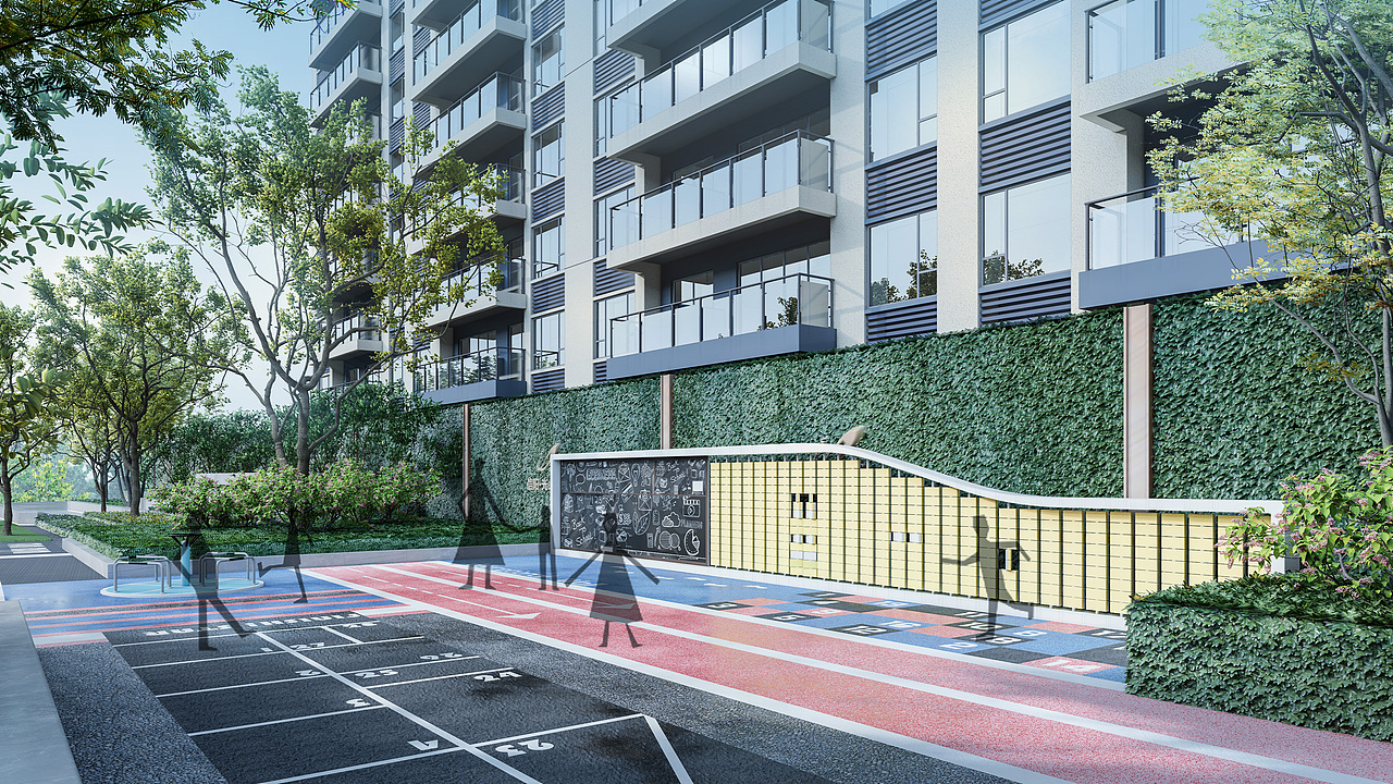 展示区景观效果