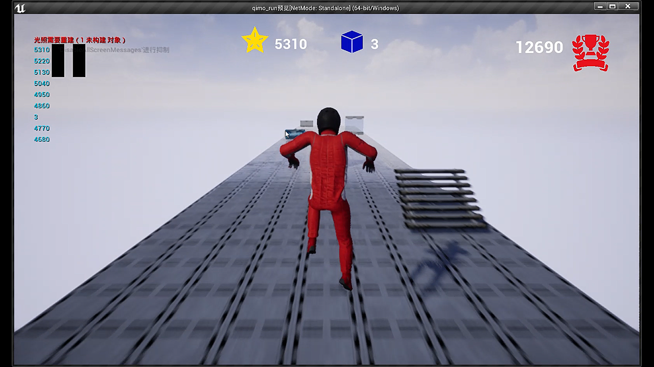 【UE4】跑酷游戏简单尝试（图ZMjQzNzc1OTU2） - 其他三维 - 站酷设计师我的床矮了10cm原创素材 - 站酷ZCOOL