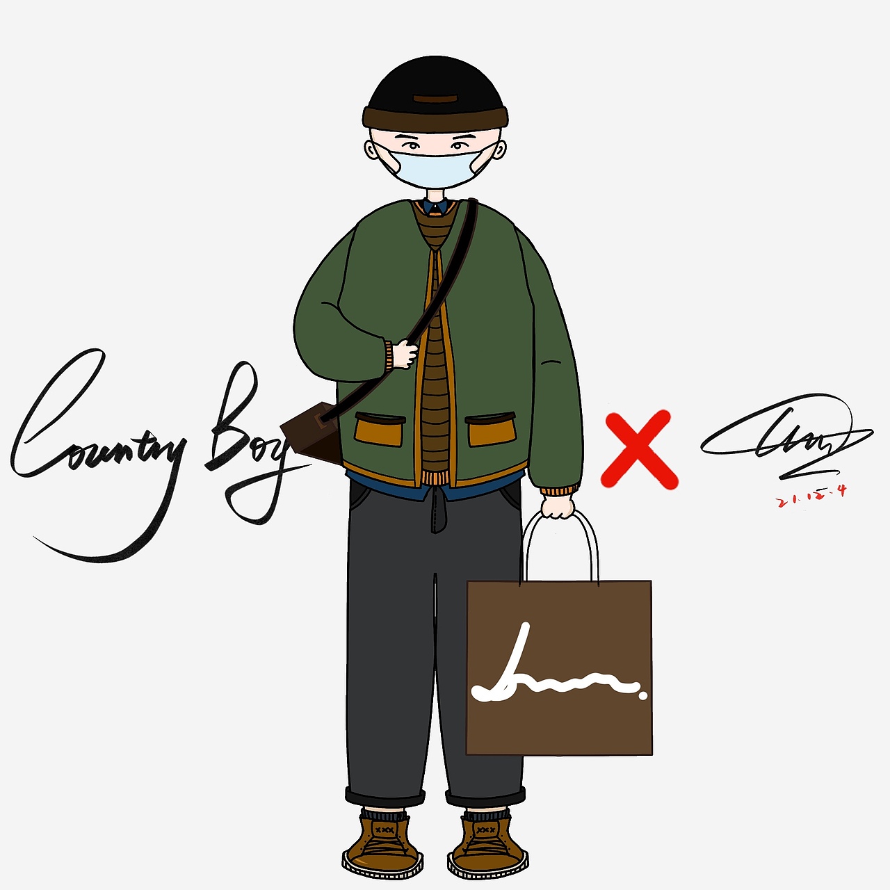 procreate手绘闲作（图ZMjgyOTI2MjMy） - 创作习作 - 站酷设计师一仔仔原创素材 - 站酷ZCOOL