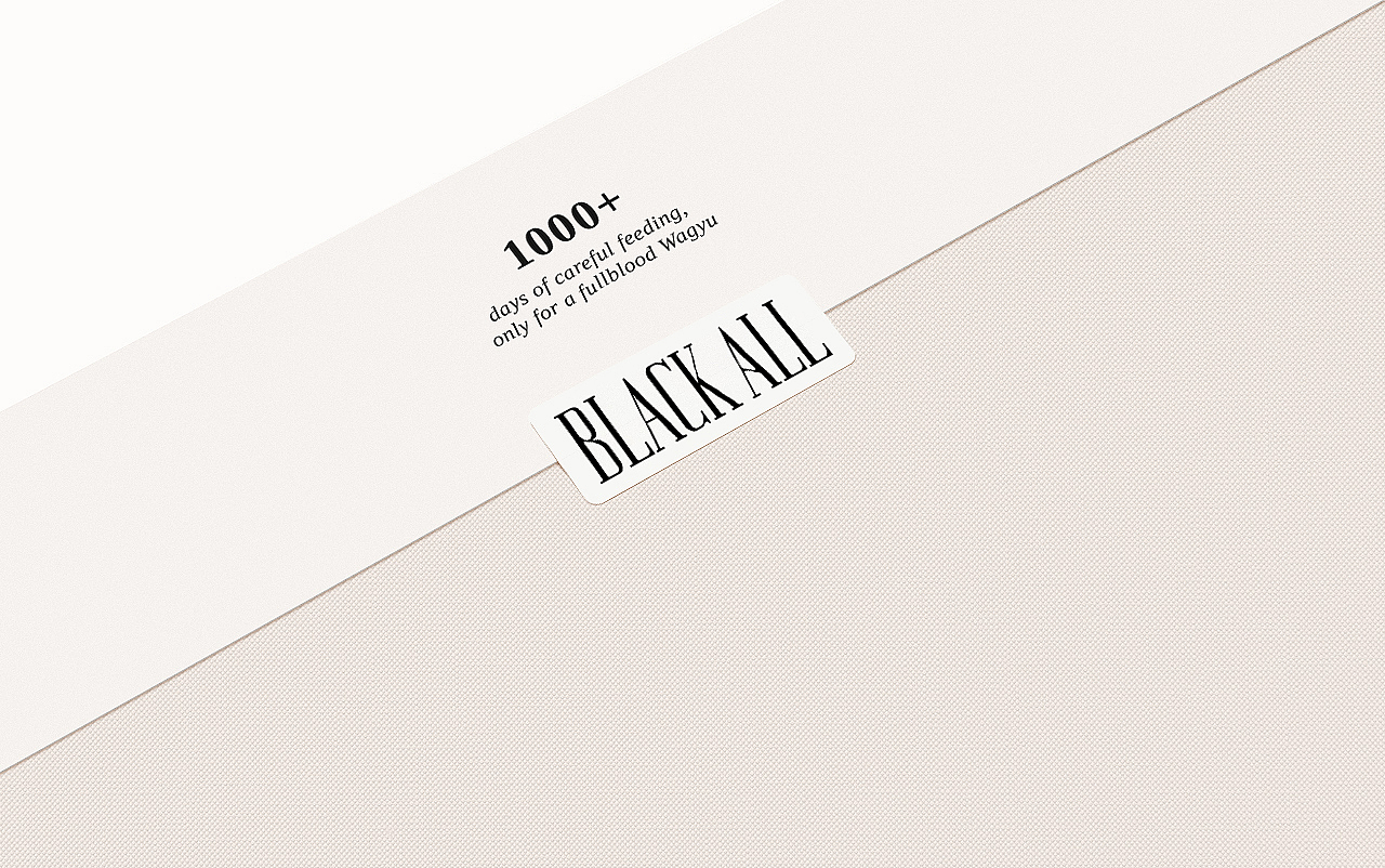 Black All｜和牛品牌设计（图ZMzA2NjEyMjg0） - 包装 - 站酷设计师THEQ缔蔻品牌设计原创素材 - 站酷ZCOOL
