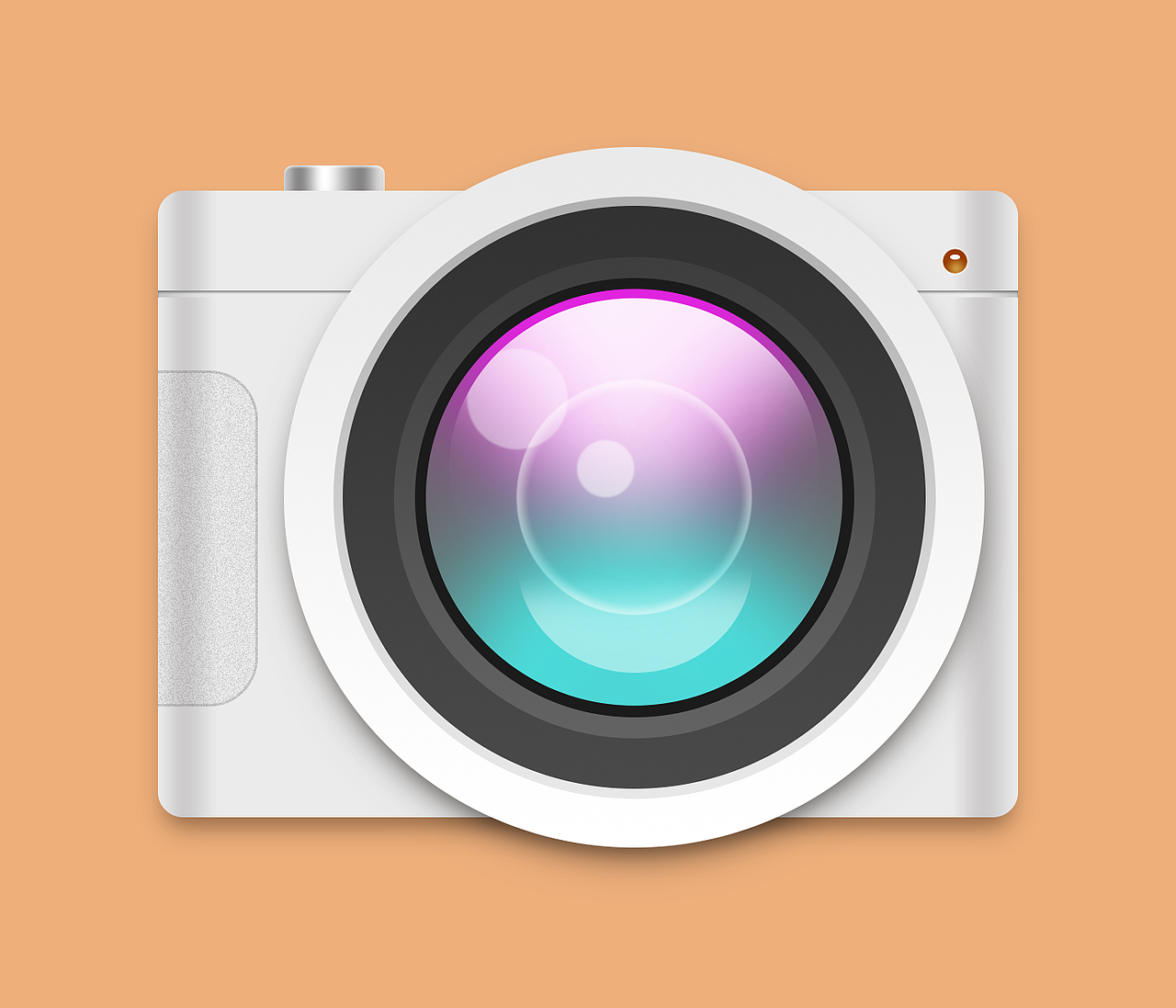 【临摹练习】拟物化相机