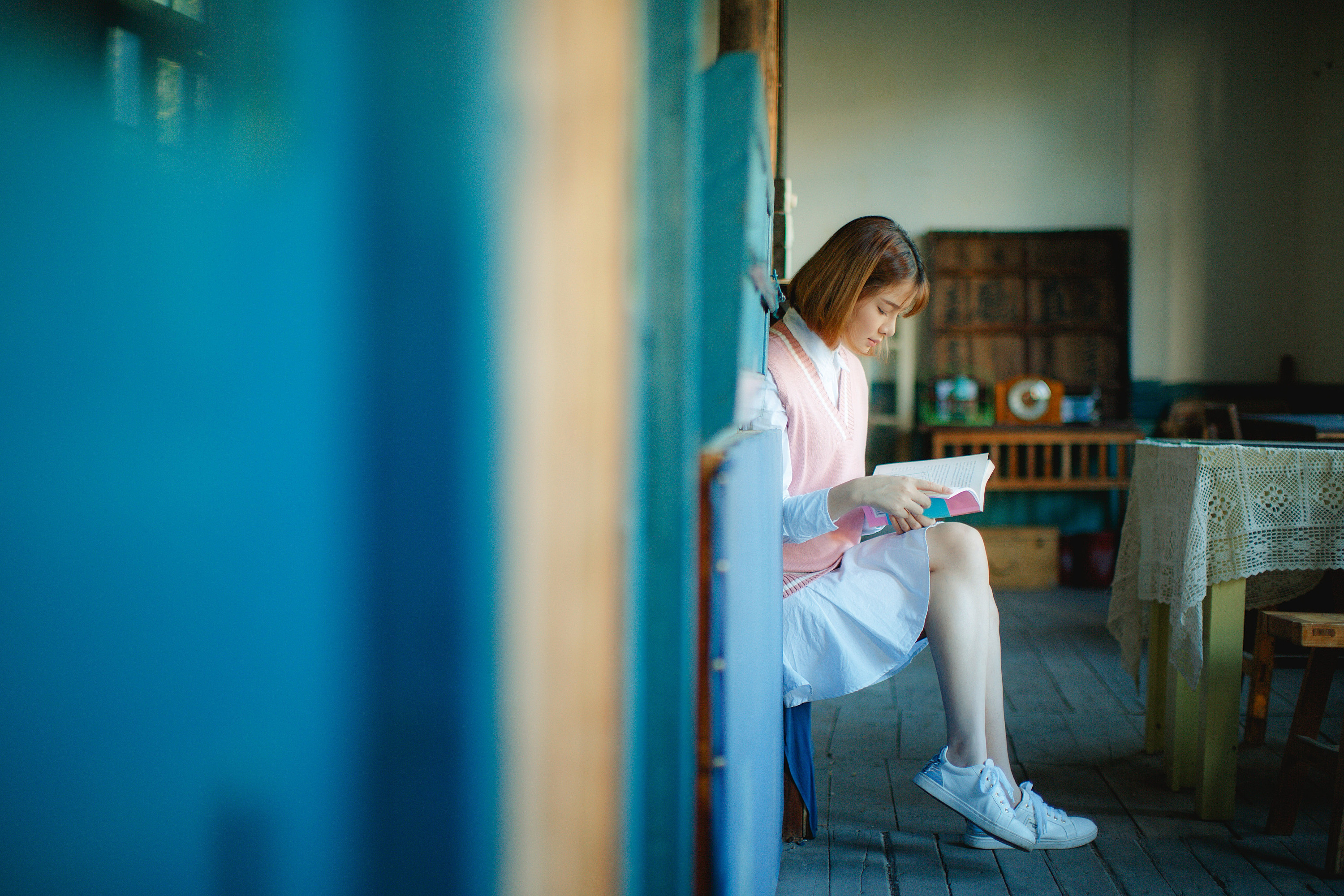 喜欢你看书的样子