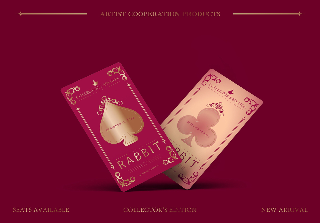 卡牌插画设计｜Rabbit Joker（图ZMzQyODgyNDU2） - 商业插画 - 站酷设计师Rabbit阿苏原创素材 - 站酷ZCOOL