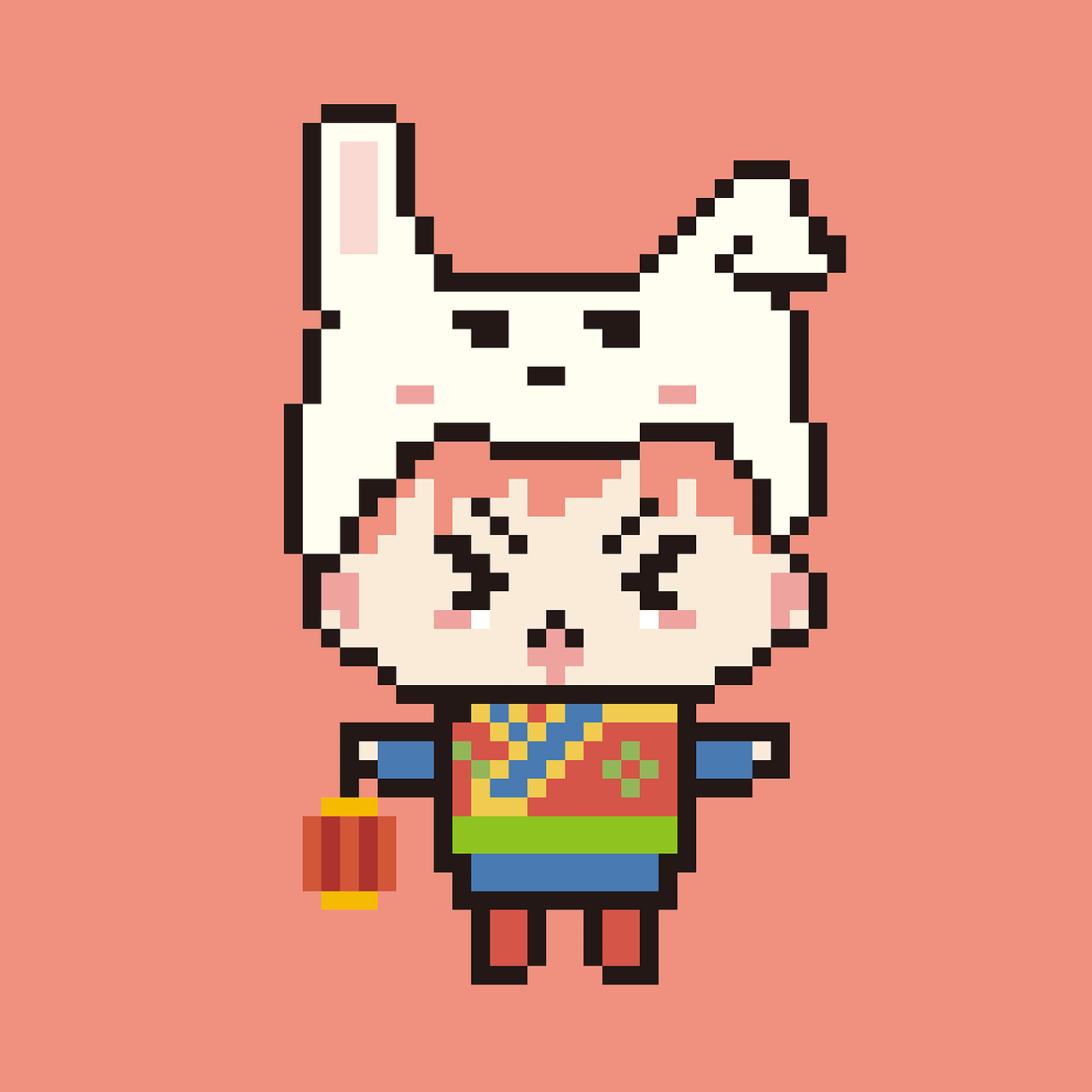 物灵志-像素化十二生肖