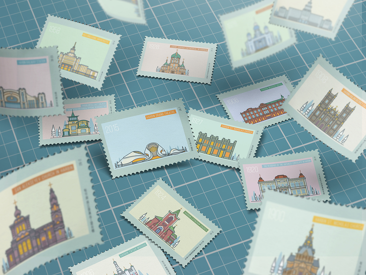 哈尔滨建筑森林