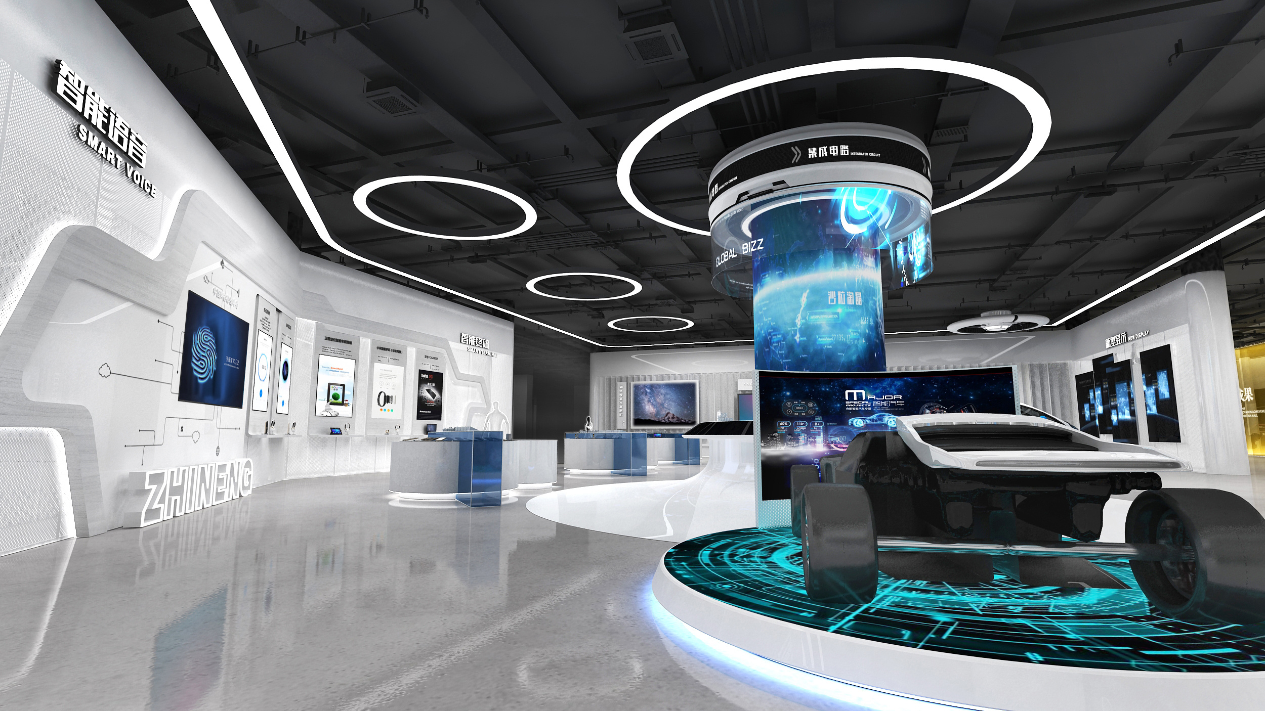 展馆设计|空间|家装设计|遐想盒子 - 原创作品 - 站酷 (zcool)