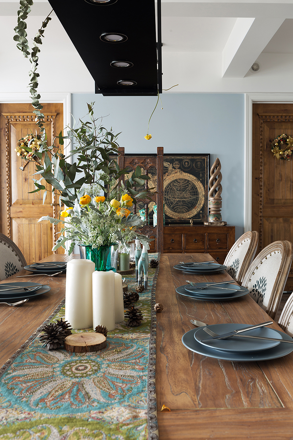 之境内建筑 | 成都320平顶楼跃层法式乡村超美生活