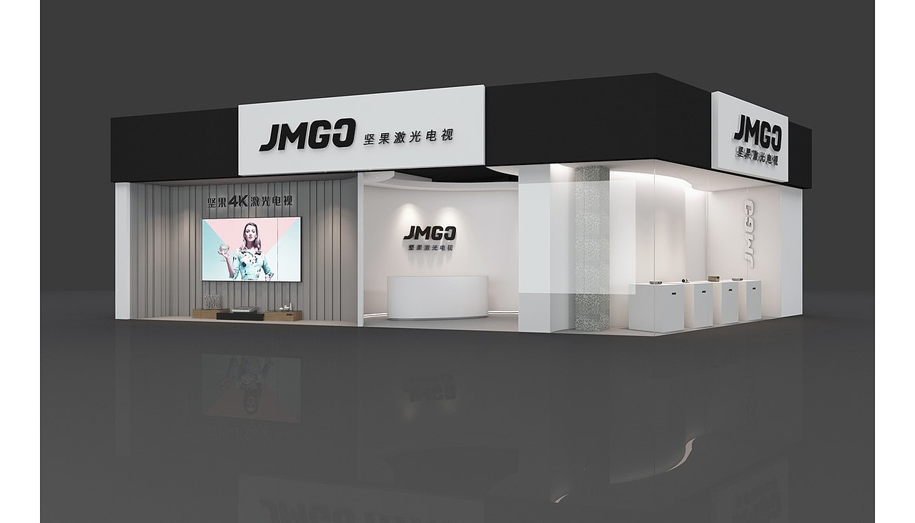 JMGO坚果激光电视线下门店设计案例